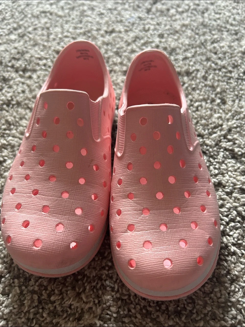 Cat & Jack Pink Slip-On Perforated Water Shoes for Kids